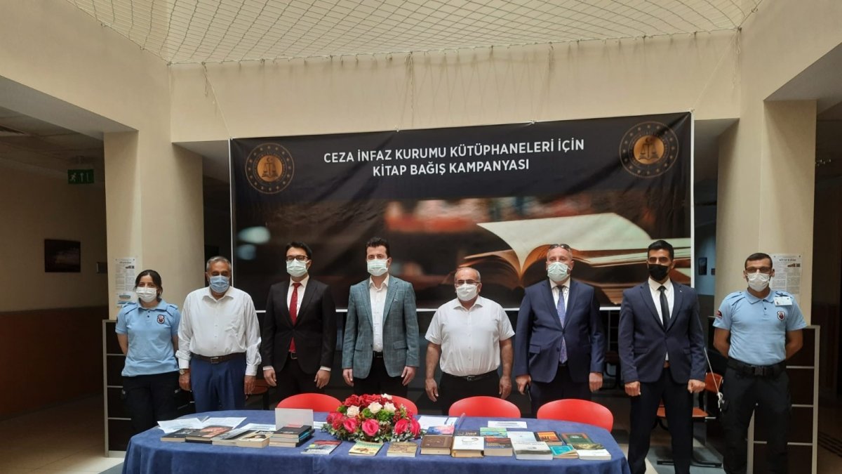 Bingöl'de Ceza İnfaz Kurumları için kitap bağış kampanyası