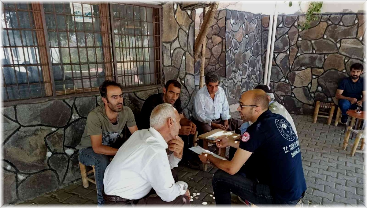 Bingöl'de çiftçiler KKKA hakkında bilgilendirildi