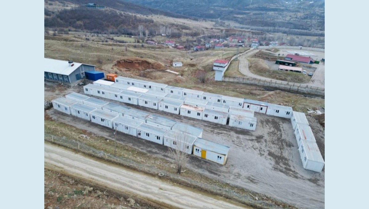 Bingöl'de depremlere karşı konteyner kent hazırlıkları sürüyor
