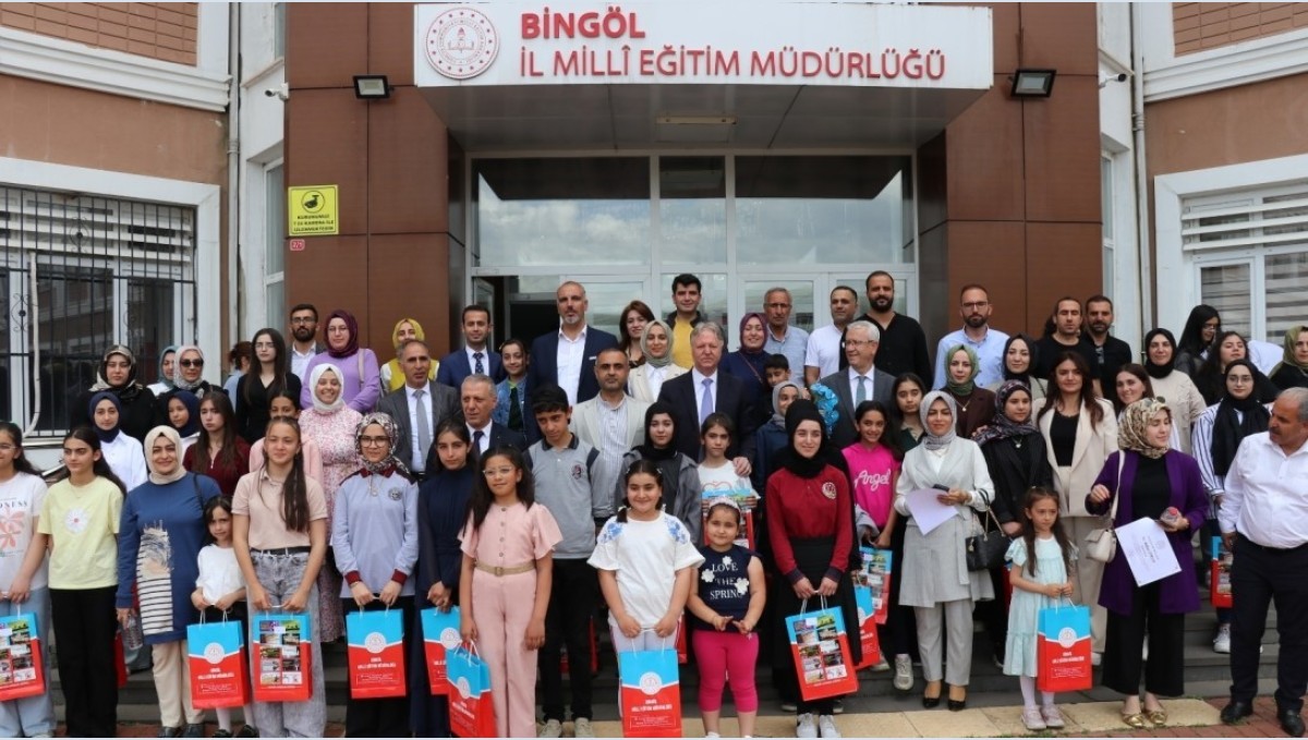 Bingöl'de Dilimizin Zenginlikleri Projesi ödül töreni gerçekleştirildi