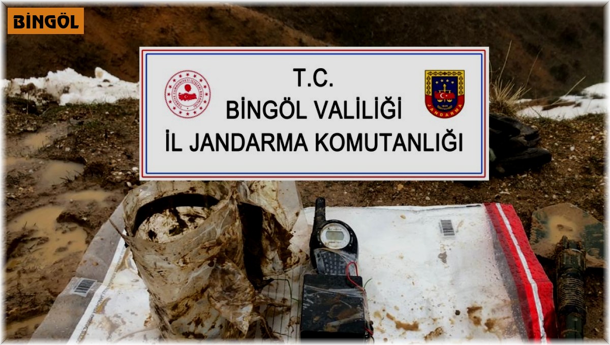 Bingöl'de EYP düzeneği imha edildi