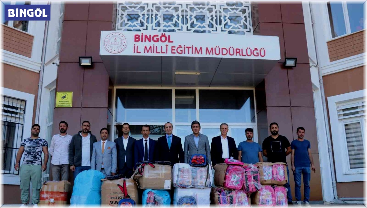 Bingöl'de hayırsever iş insanından eğitime destek