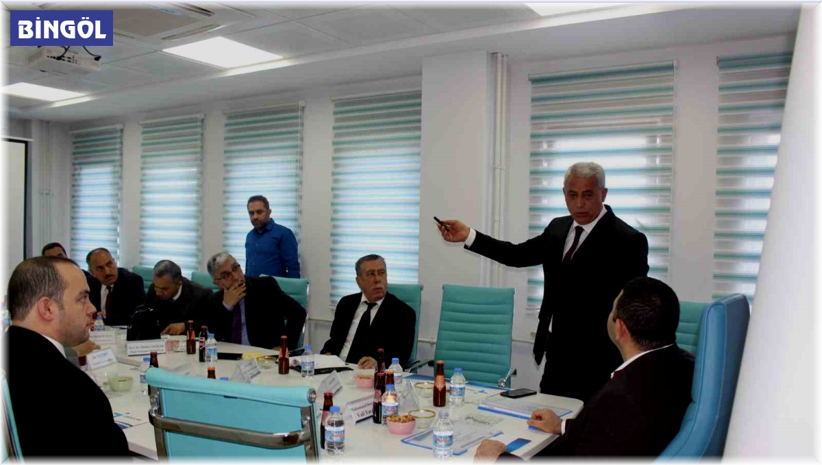 Bingöl'de il istihdam ve mesleki eğitim kurulu toplantısı yapıldı