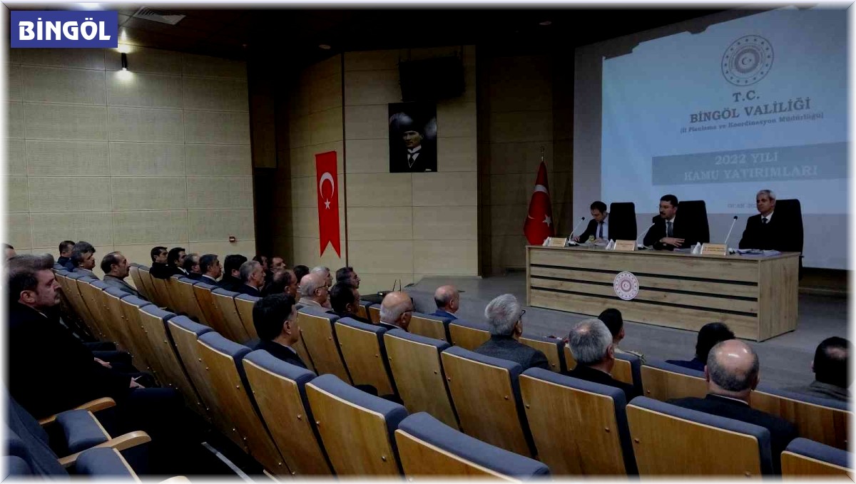 Bingöl'de İl Koordinasyon Kurulu toplantısı gerçekleştirildi