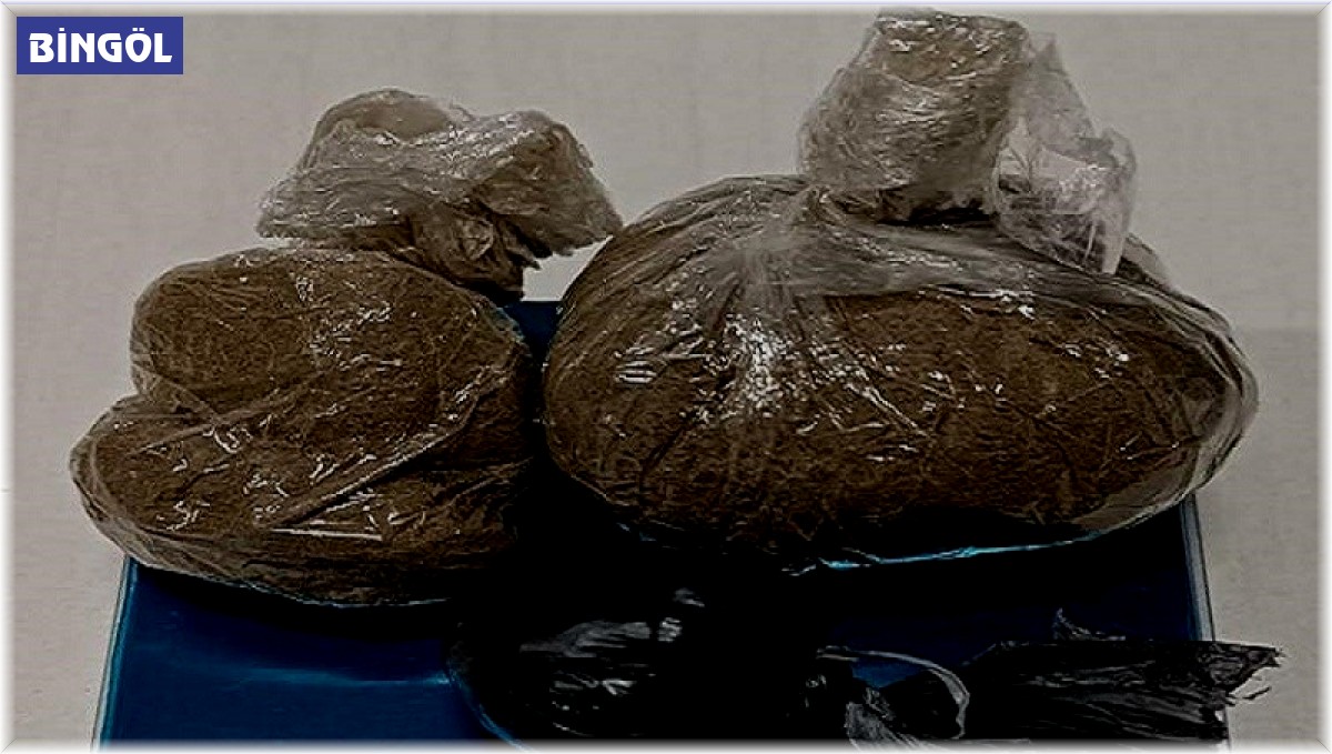 Bingöl'de jandarma uyuşturucuya geçit vermiyor