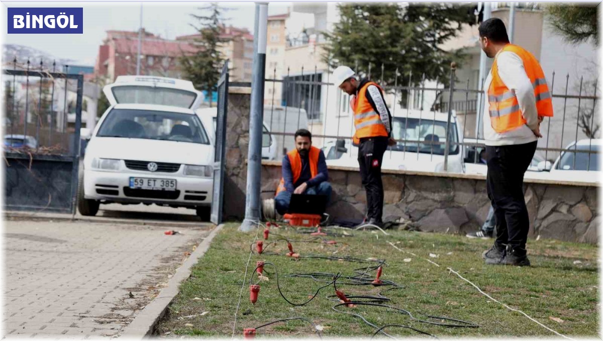 Bingöl'de jeofizik çalışmaları başladı