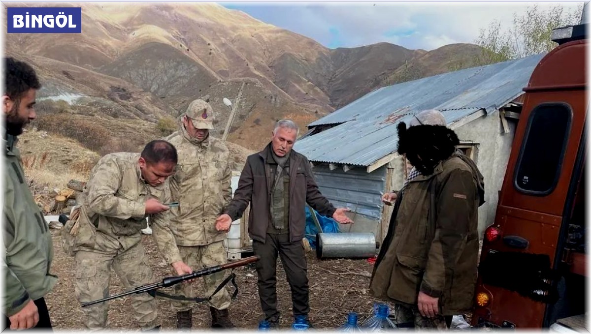 Bingöl'de kaçak avlanan kişilere 164 bin lira ceza kesildi