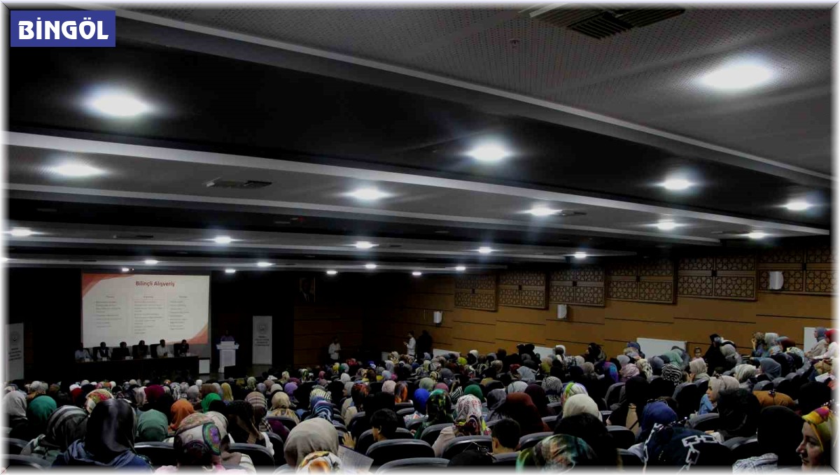 Bingöl'de 'Kadınların ekonomik güçlenmesi' paneli düzenlendi