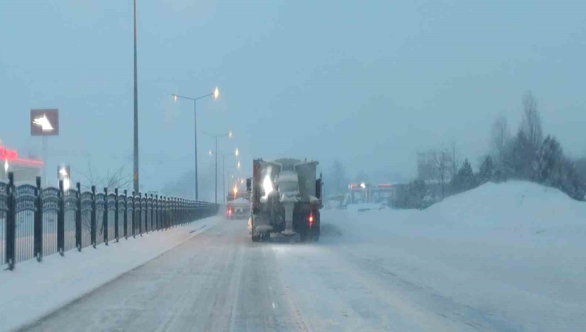 Bingöl'de kar yağışı yeniden etkili oldu: Çalışmalar sabahın erken saatlerinde başladı