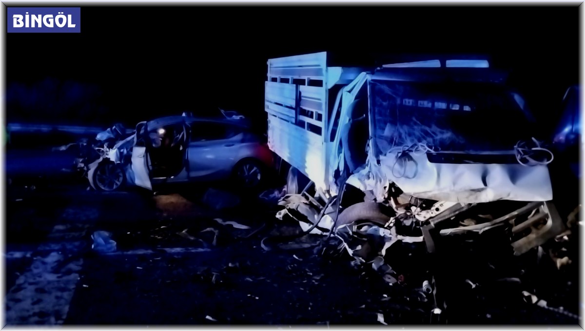 Bingöl'de kazada ölenlerin sayısı 3'e yükseldi