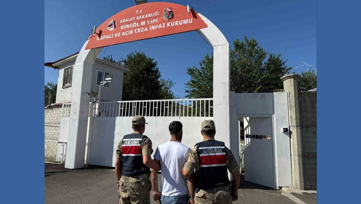 Bingöl'de kesinleşmiş hapis cezası bulunan şahıs yakalandı