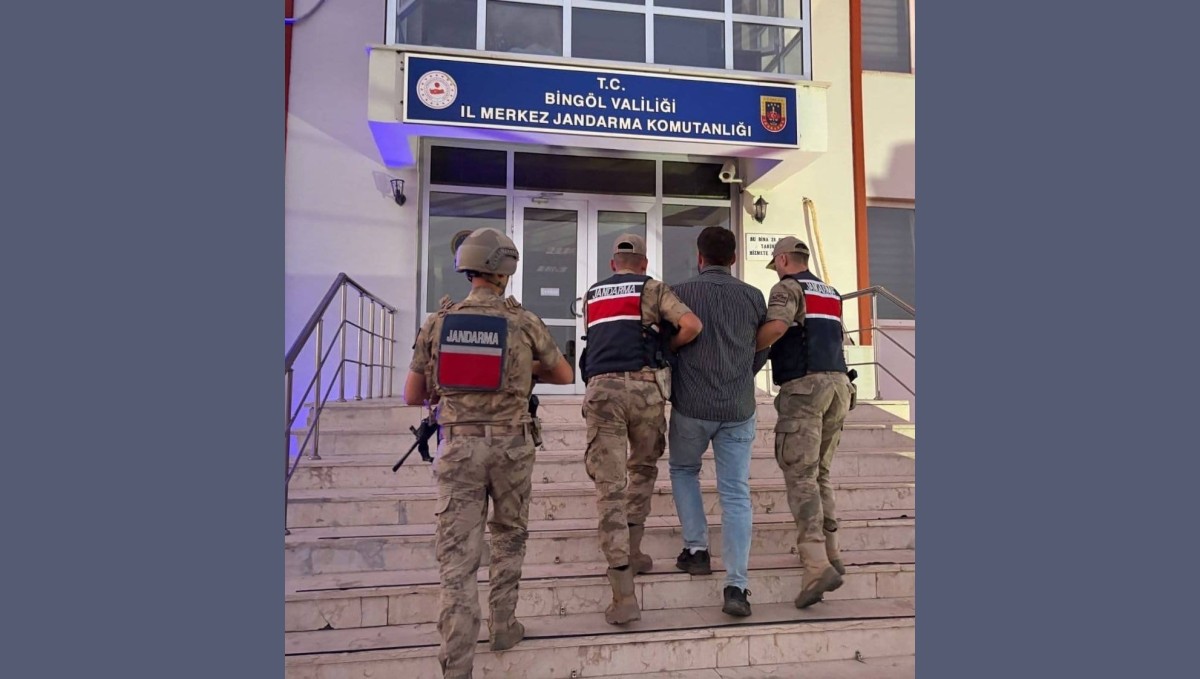 Bingöl'de kesinleşmiş hapis cezası bulunan zanlı yakalandı