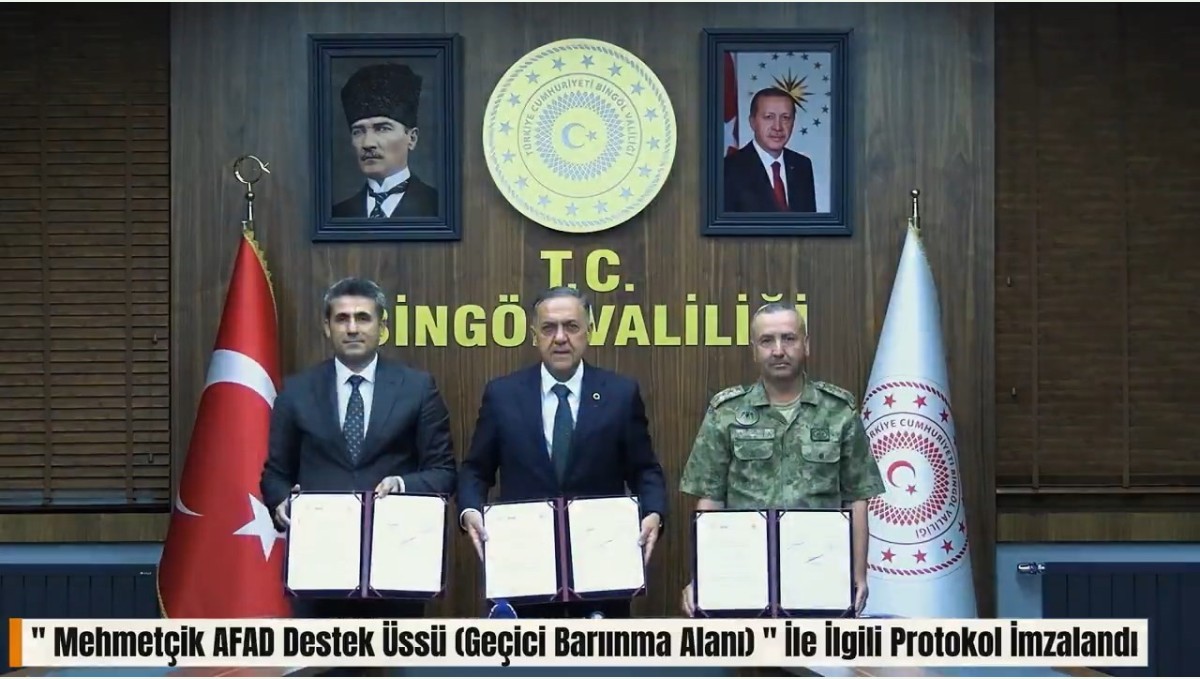 Bingöl'de konteyner kent için protokol imzalandı