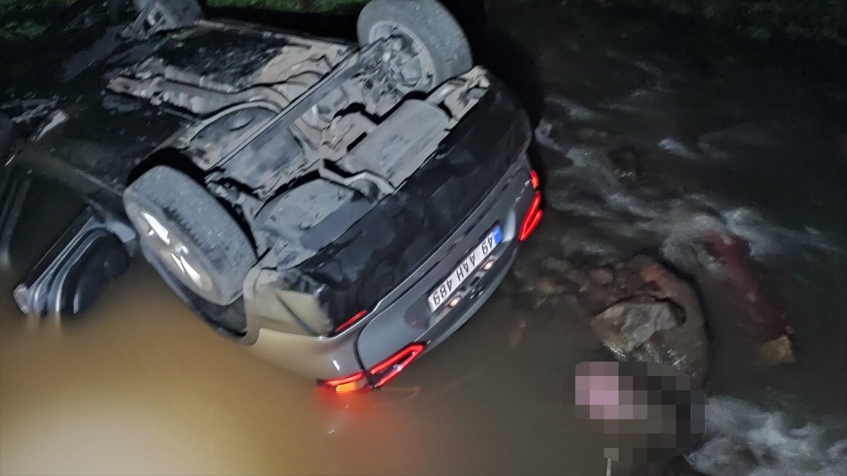 Bingöl'de köprüden dereye düşen otomobildeki 3'ü çocuk 7 kişi yaralandı