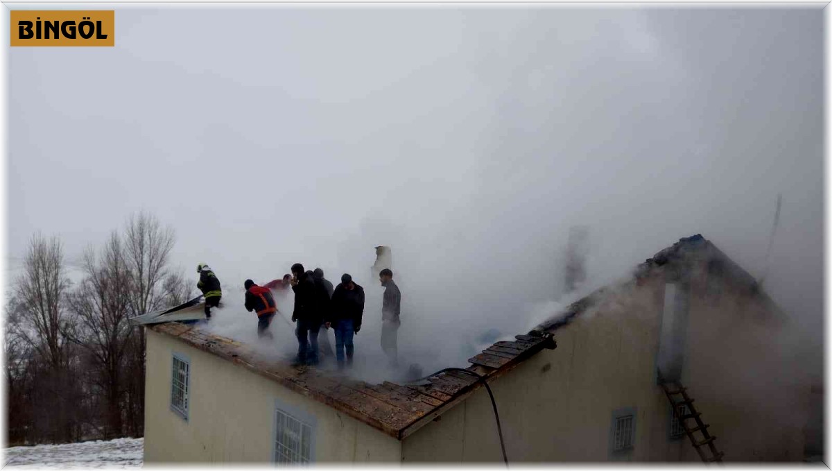 Bingöl'de korkutan yangın