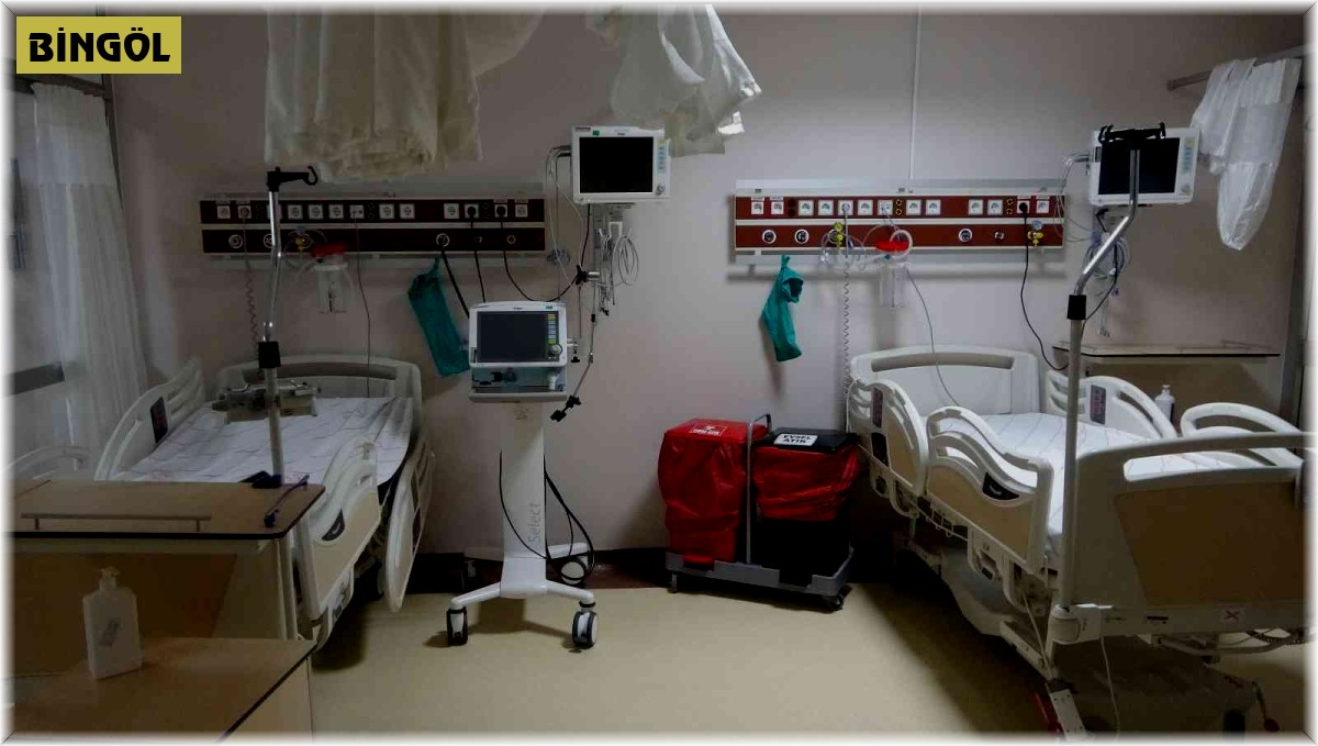 Bingöl'de korona virüs yoğun bakım servisinde yatan hasta kalmadı