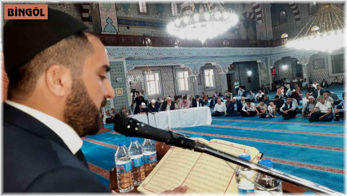 Bingöl'de Kur'an-ı Kerim'i güzel okuma yarışması düzenlendi