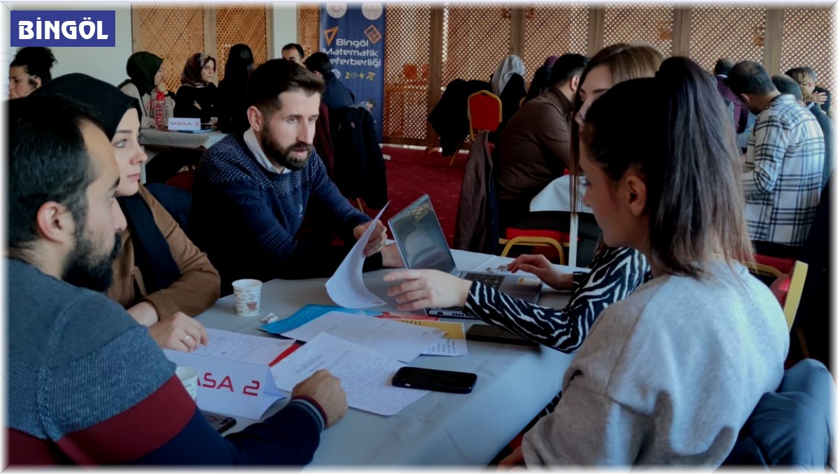 Bingöl'de 'Matematik' seferberliği
