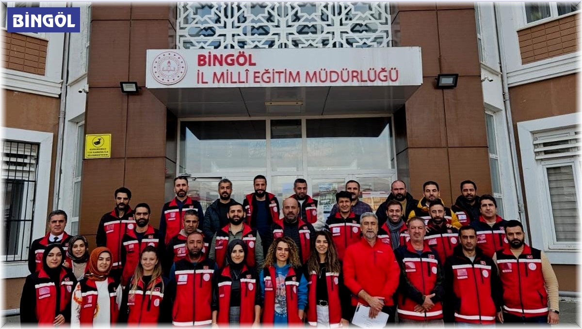 Bingöl'de MEB AKUB ekipleri 57 okulda eğitim verdi