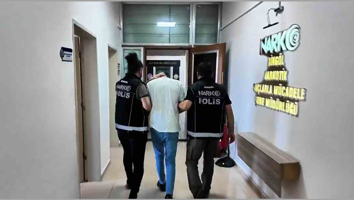 Bingöl'de metamfetamin ele geçirildi: 1 tutuklama