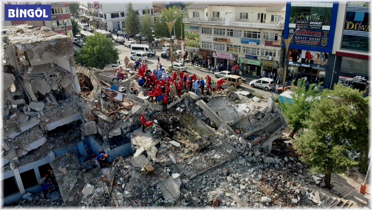 Bingöl'de nefes kesen deprem tatbikatı