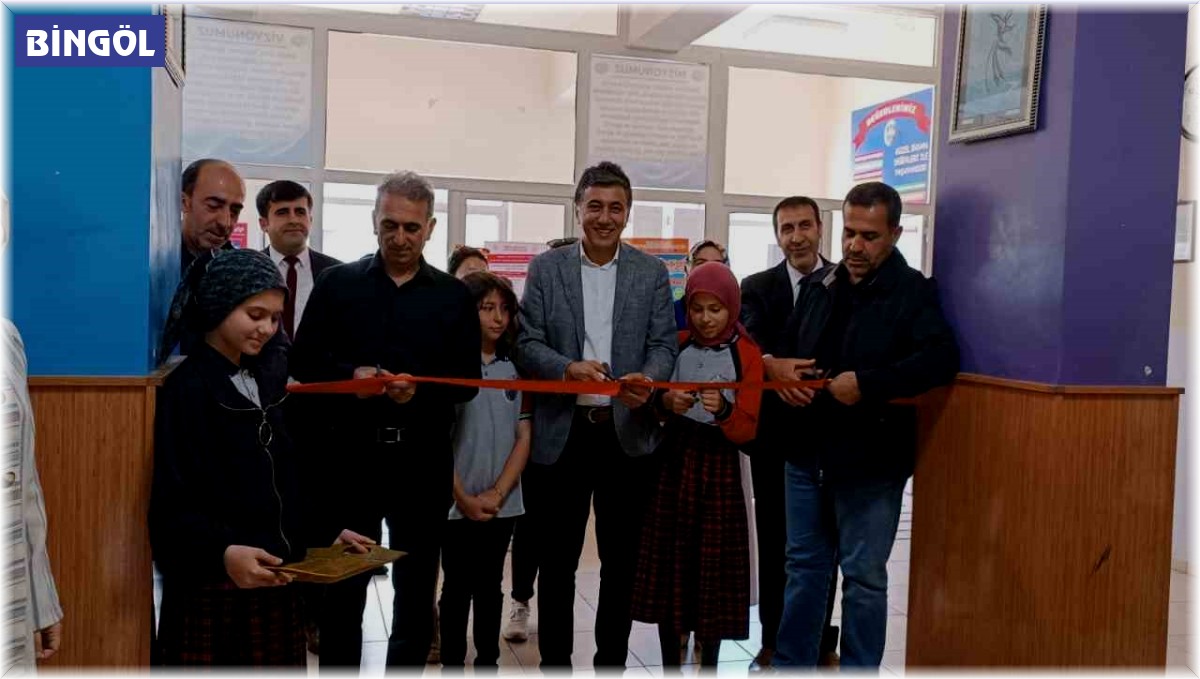 Bingöl'de öğrencilerden yıl sonu sergisi