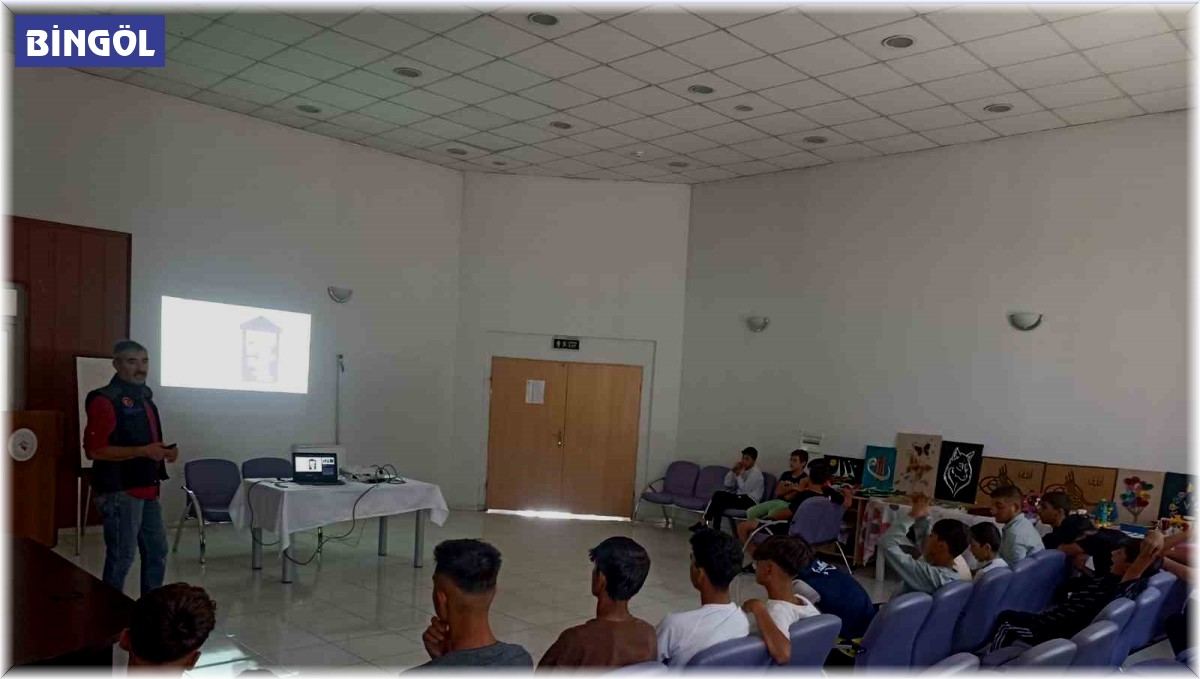 Bingöl'de öğrencilere afet eğitimi verildi