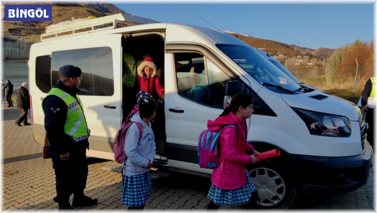 Bingöl'de öğrencilere trafik eğitimi verildi