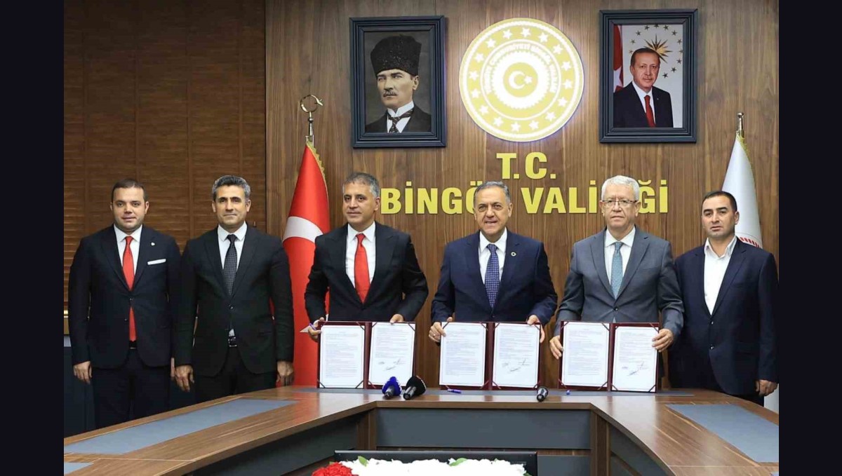 Bingöl'de okul yapım protokolü imzalandı