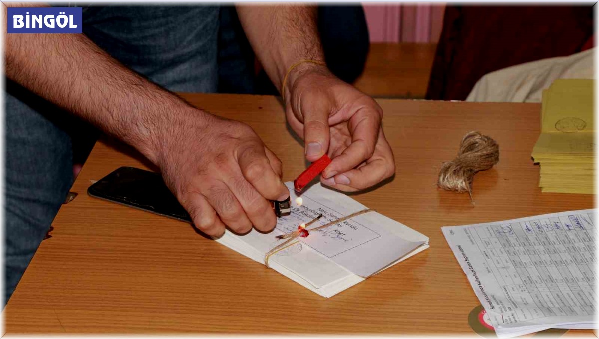 Bingöl'de oy kullanımı sona erdi