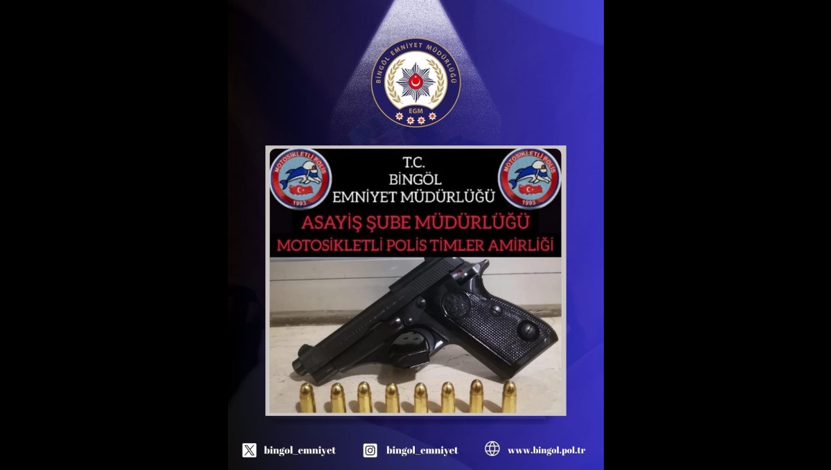 Bingöl'de ruhsatsız silah operasyonu