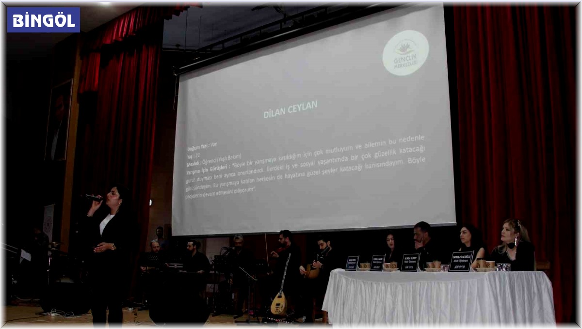 Bingöl'de 'Sesimin Yankısı' yarışmasında dereceye girenler belli oldu