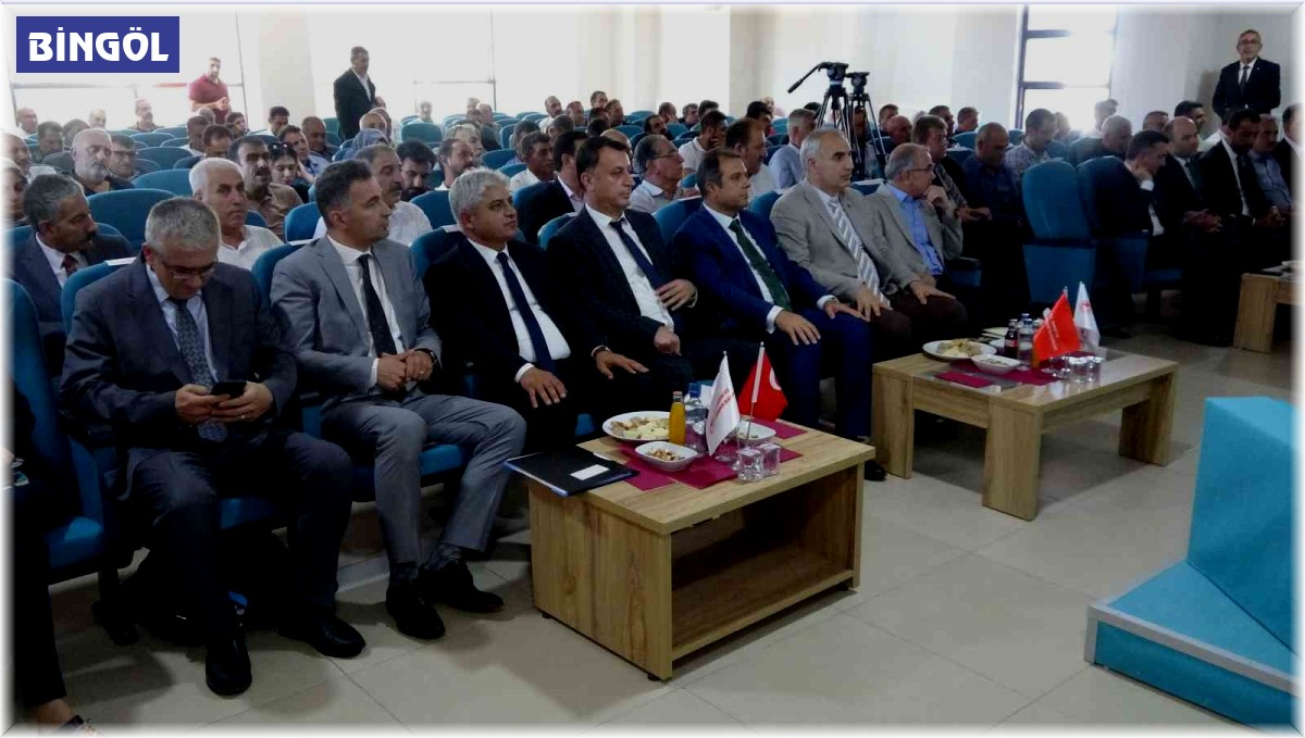 Bingöl'de Sözleşmeli Üretim Değerlendirme Toplantısı yapıldı