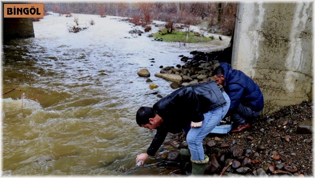 Bingöl'de su kaynaklarında nitrat kirliliği kontrol ediliyor