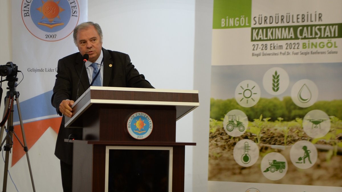 Bingöl'de "Sürdürülebilir Kalkınma Çalıştayı" düzenlendi