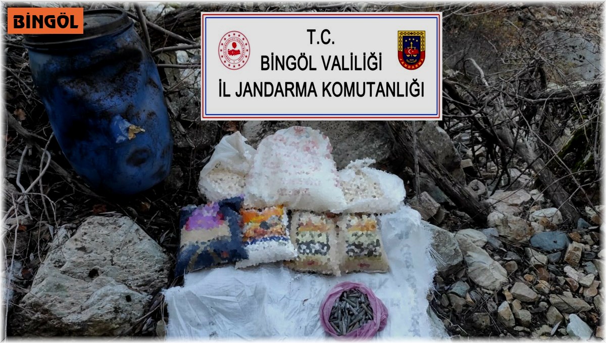 Bingöl'de terör örgütüne ait sığınak imha edildi