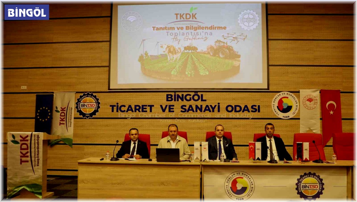 Bingöl'de TKDK toplantısı gerçekleştirildi