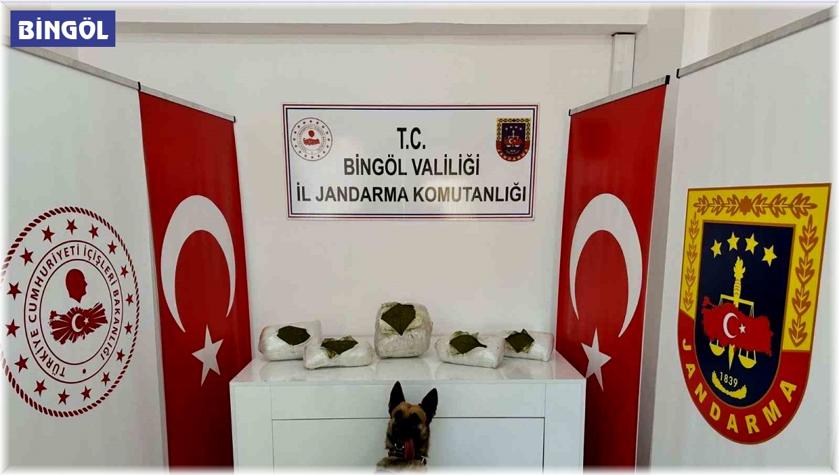 Bingöl'de toprağa gömülü 13 kilo uyuşturucu ele geçirildi