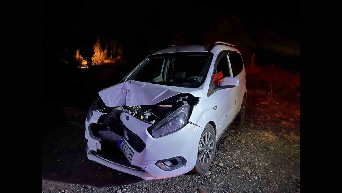 Bingöl'de trafik kazası: 2 yaralı