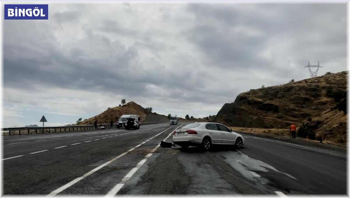 Bingöl'de trafik kazası: 5 yaralı