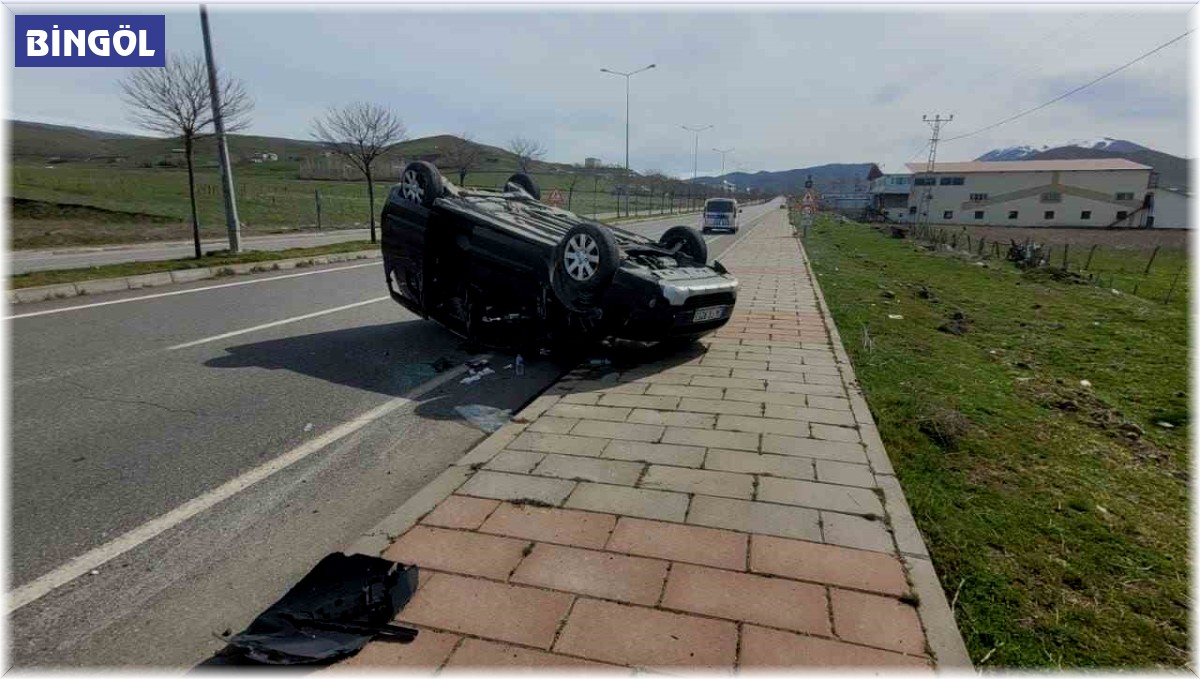 Bingöl'de trafik kazası: 5 yaralı