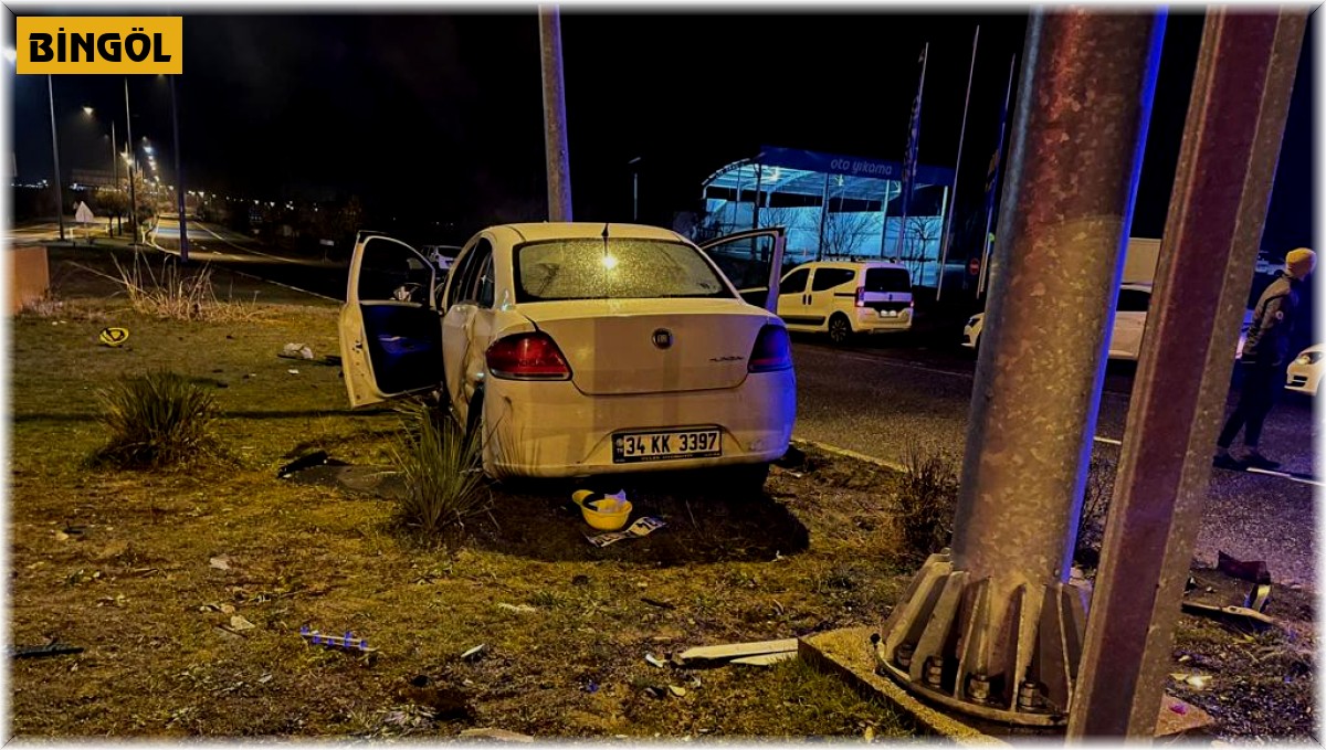 Bingöl'de trafik kazası: 6 yaralı