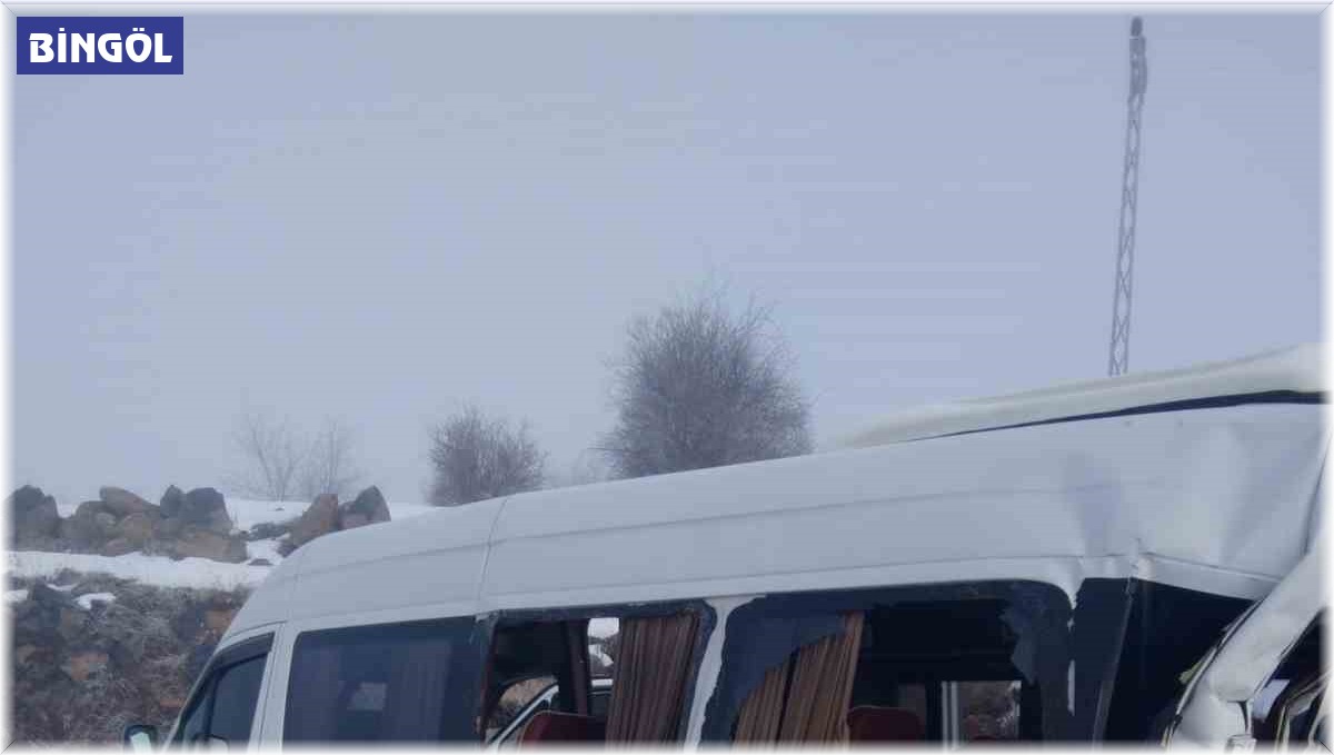 Bingöl'de trafik kazası: 7 yaralı