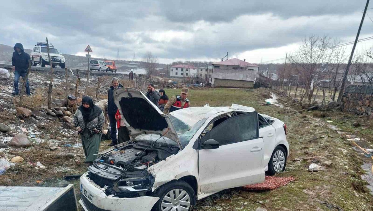 Bingöl'de trafik kazası: 7 yaralı