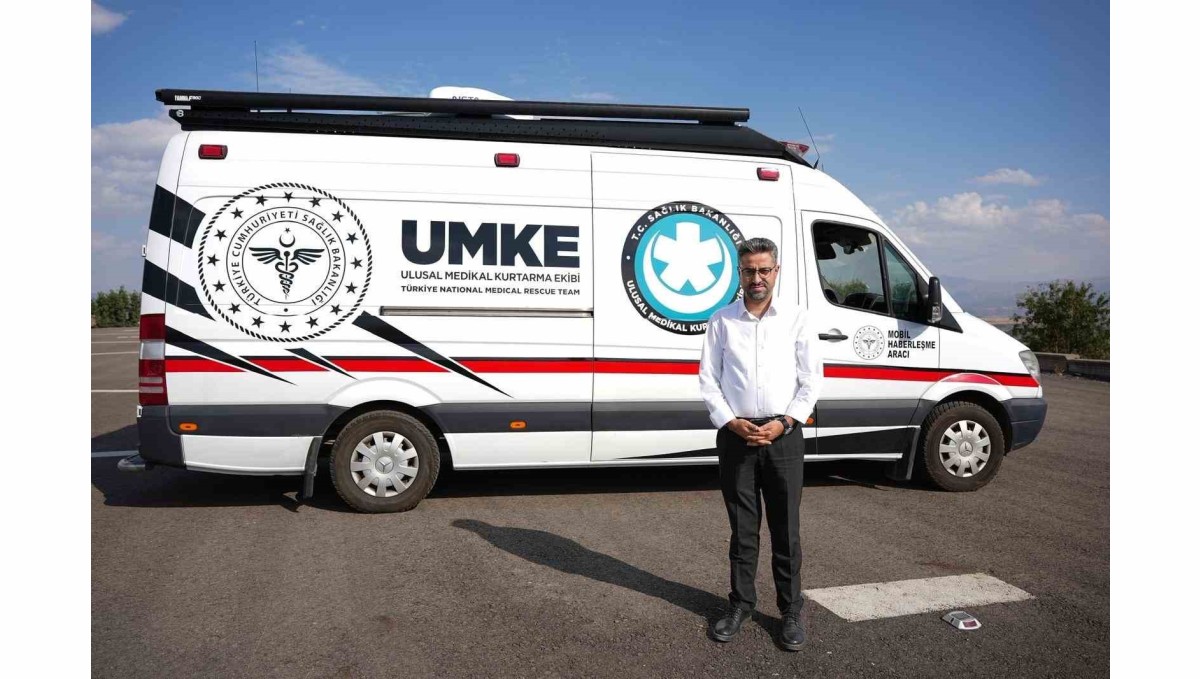 Bingöl'de UMKE'de mobil haberleşme aracı hizmete girdi