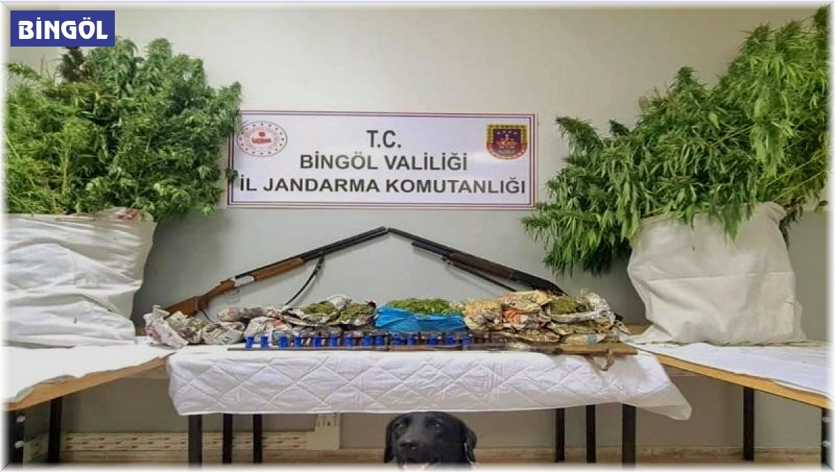 Bingöl'de uyuşturucu ele geçirildi