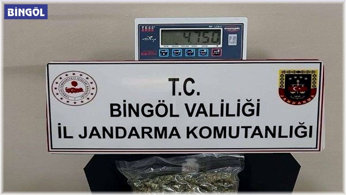Bingöl'de uyuşturucu madde ele geçirildi: 2 gözaltı
