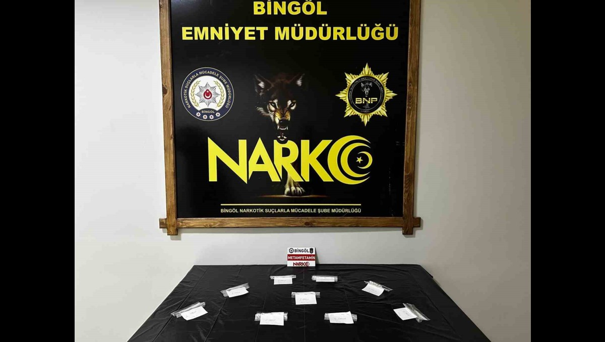 Bingöl'de uyuşturucu operasyonu: 1 tutuklama