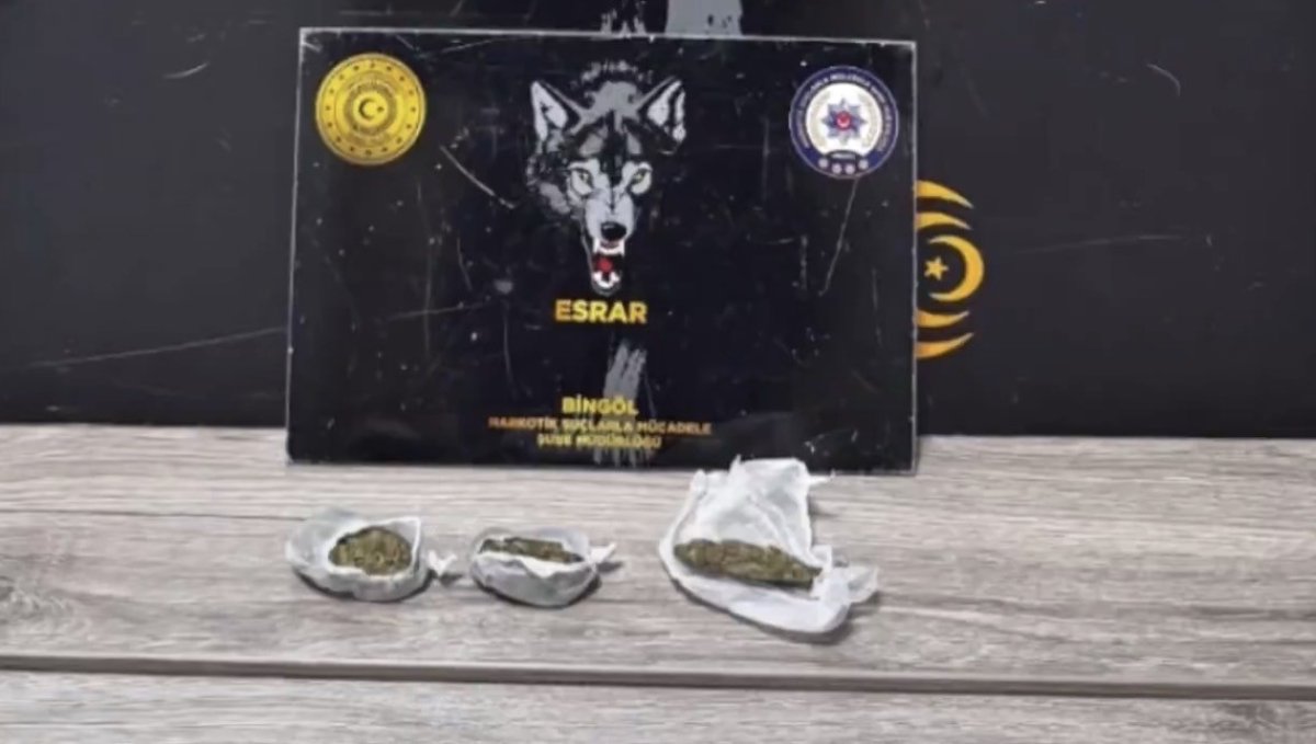 Bingöl'de uyuşturucu operasyonu: 1 tutuklama
