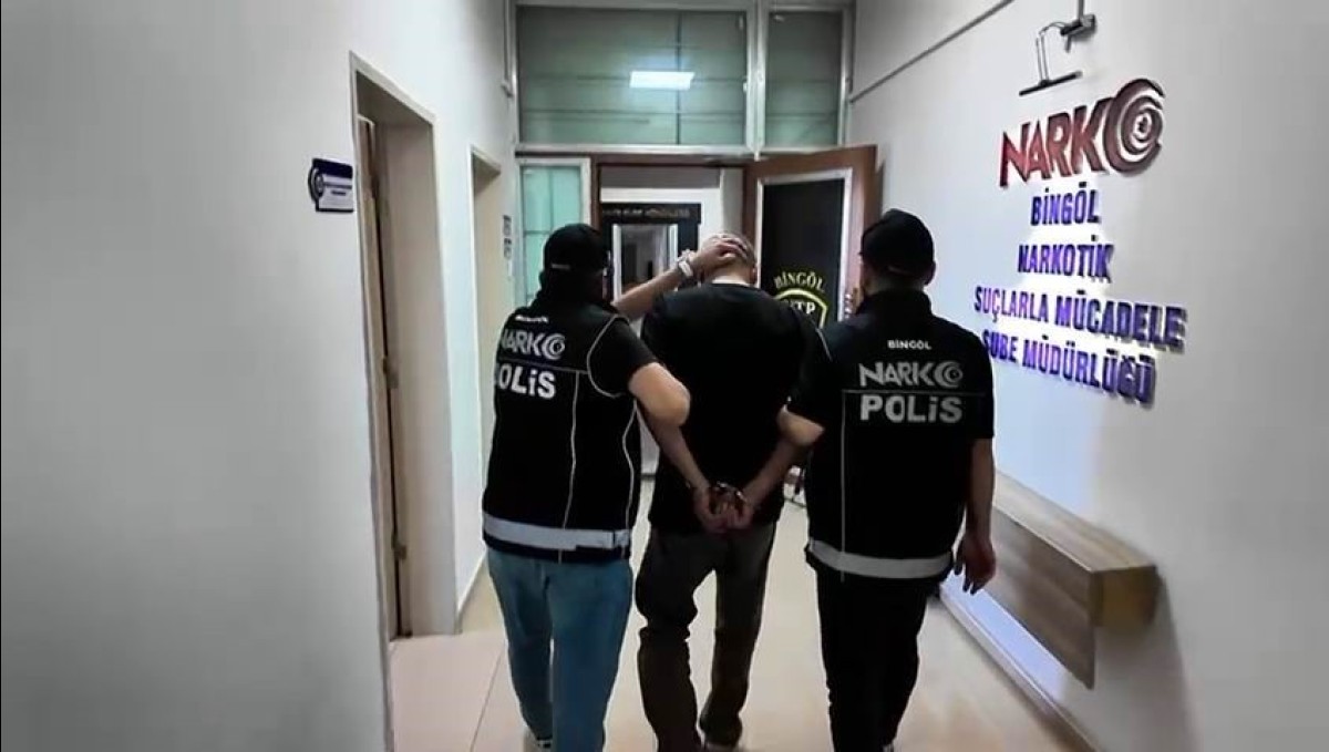 Bingöl'de uyuşturucu operasyonu: 2 gözaltı